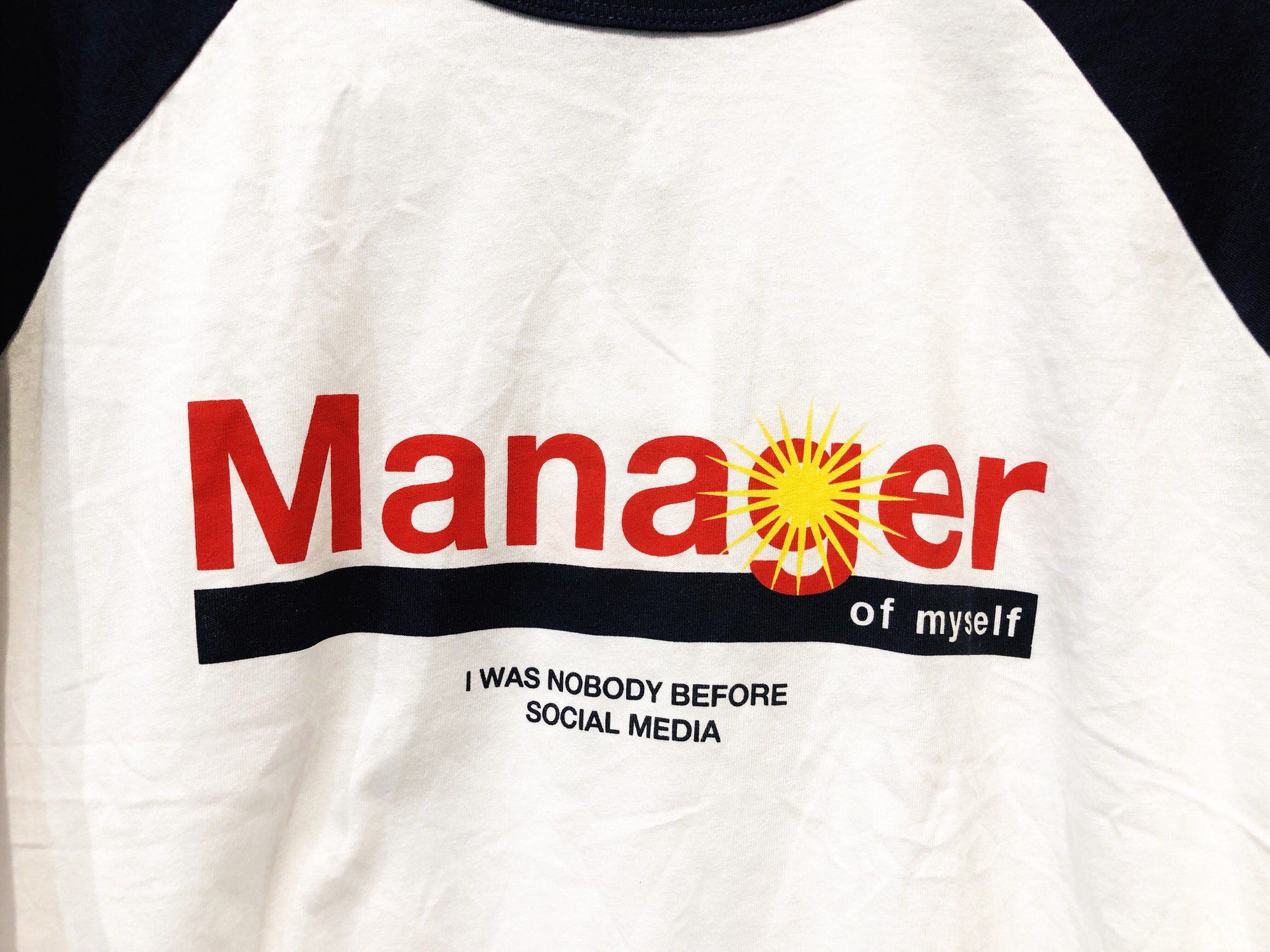 Manager of myself